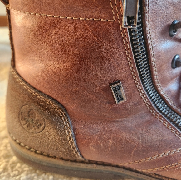Rieker men's leather boots - Picture 6 of 11
